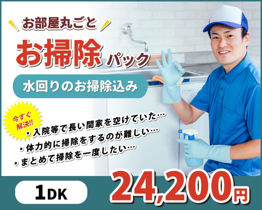 丸ごとお掃除パック